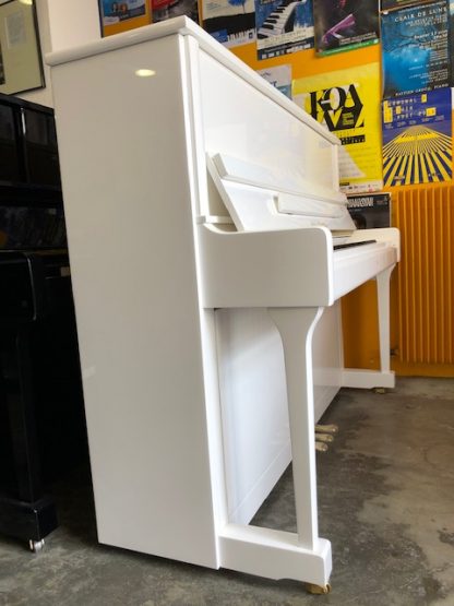 Piano droit Wilh. Steinberg P-118 cm blanc – Image 2
