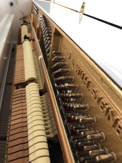 Piano droit Wilh. Steinberg P-118 cm blanc – Image 4